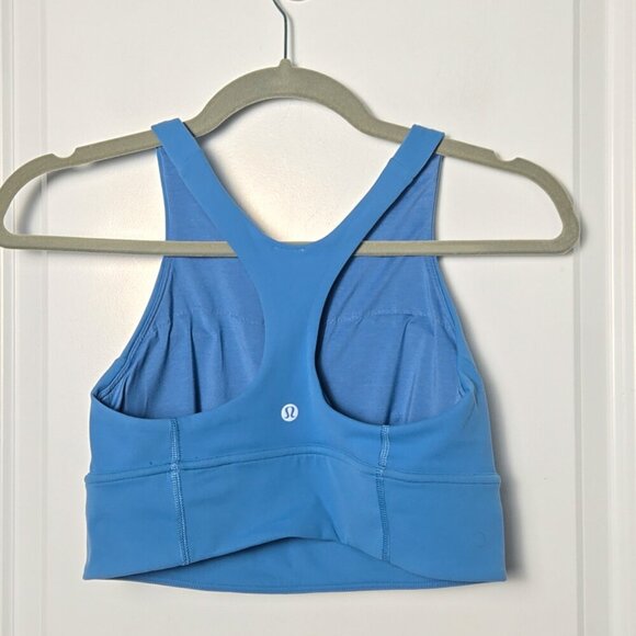 Lululemon Wunder Train Longline Bra *Medium Support, C/D Cup - 8 Utility Blue - Picture 4 of 6
